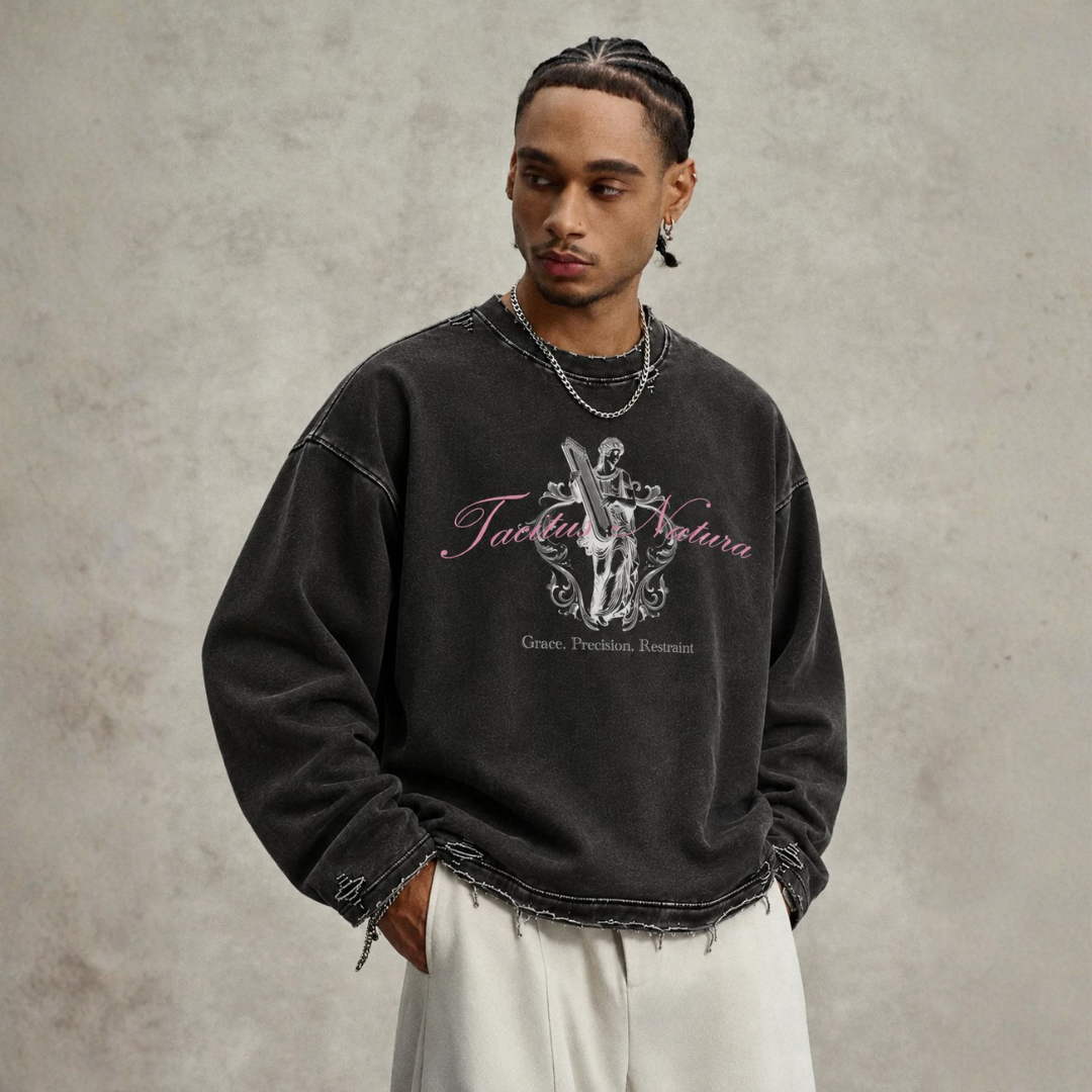 Silent Nocturne Distressed Tee